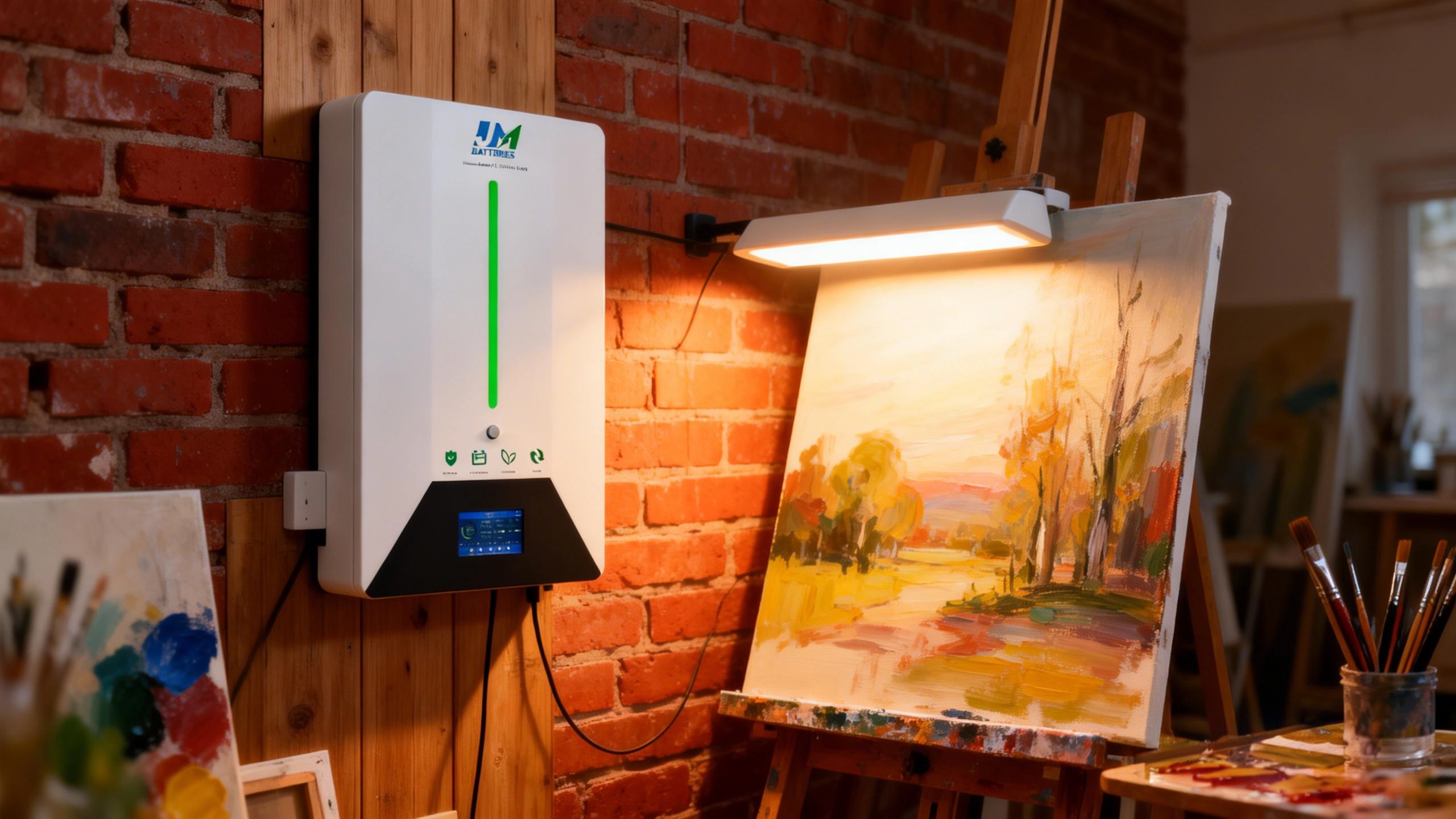 51,2 V 100 Ah LiFePO4-Haushaltsbatteriebank zur Energiespeicherung in Privathaushalten